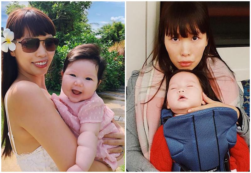 Chân dung cô nhóc mới 6 tháng đã nặng bằng bé 1 tuổi của siêu mẫu Hà Anh-13