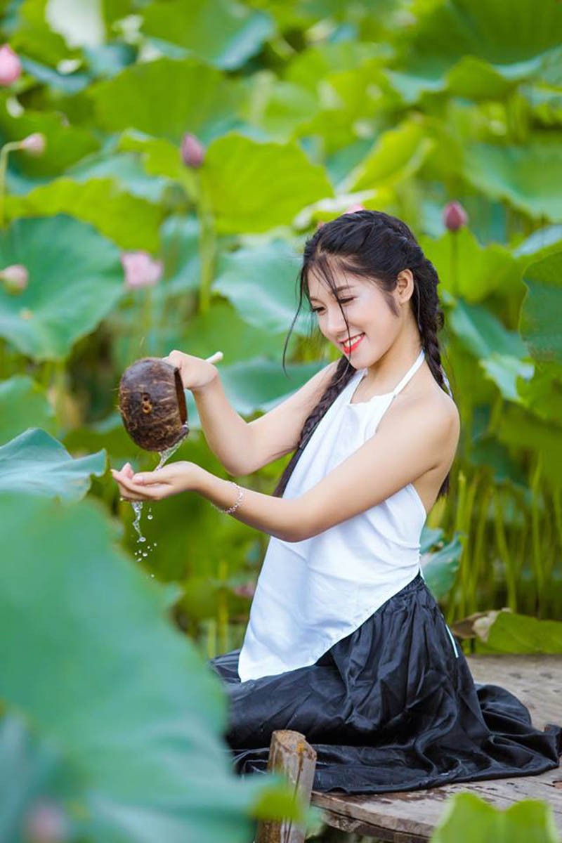 Nữ sinh Học viện Tài chính năng động, làm hoa khôi năm cấp 3-10