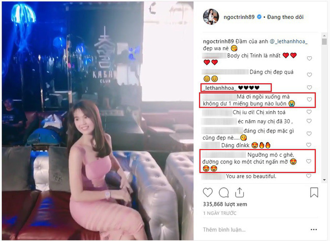 Đỉnh cao body của Ngọc Trinh: đường cong mê người không chút mỡ thừa, bụng không nếp gấp kể cả khi ngồi-4