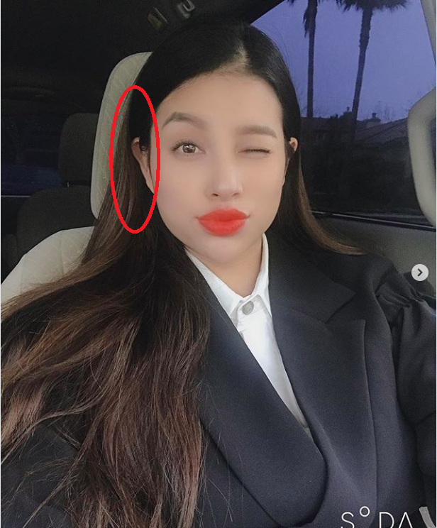 Phạm Hương khoe mái tóc dài của mẹ cha, dân mạng vẫn khẳng định cô vừa sinh xong chỉ vì 1 chi tiết-5