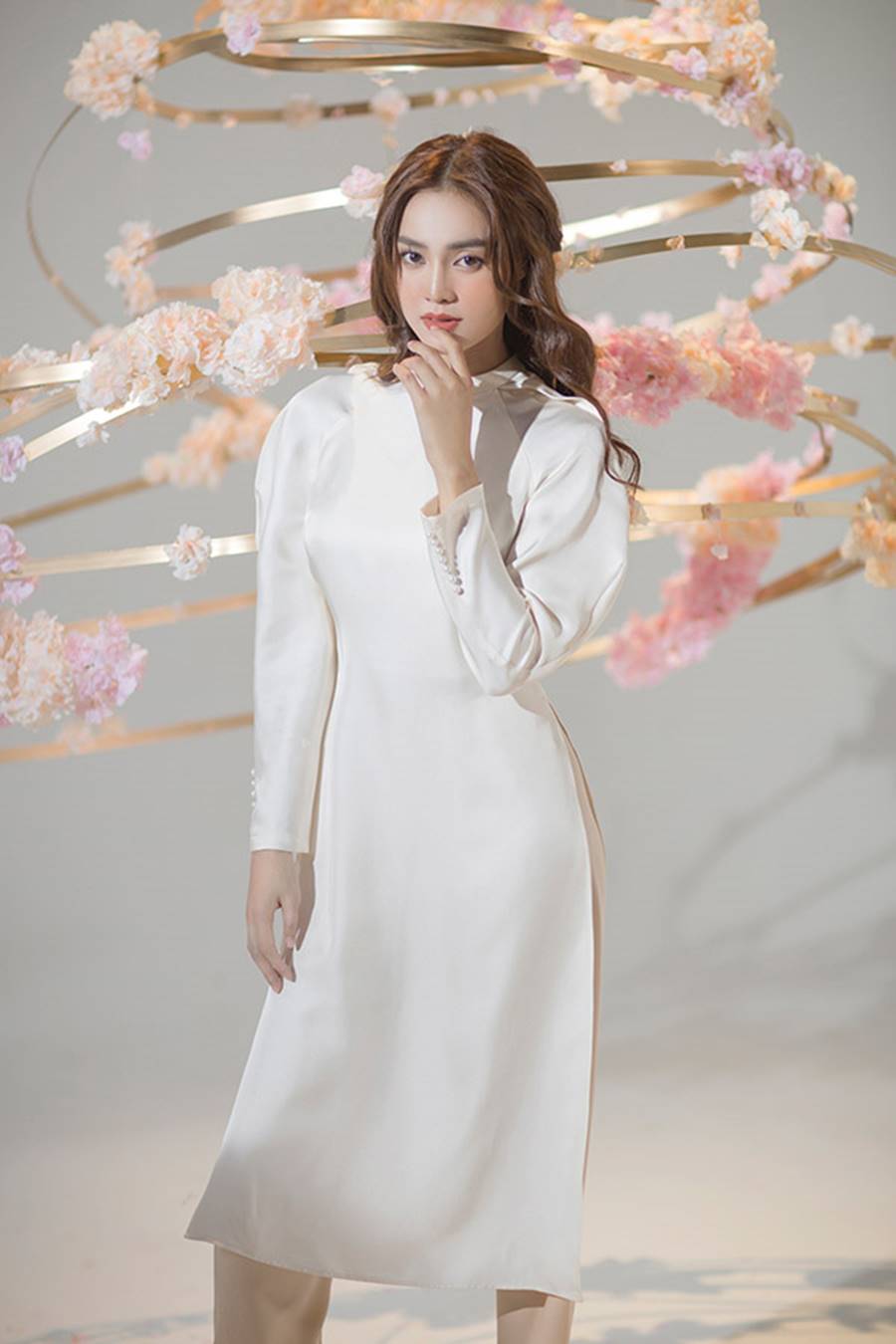 Ninh Dương Lan Ngọc khiến người hâm mộ mãn nhãn với nét đẹp thần tiên đón Tết-4