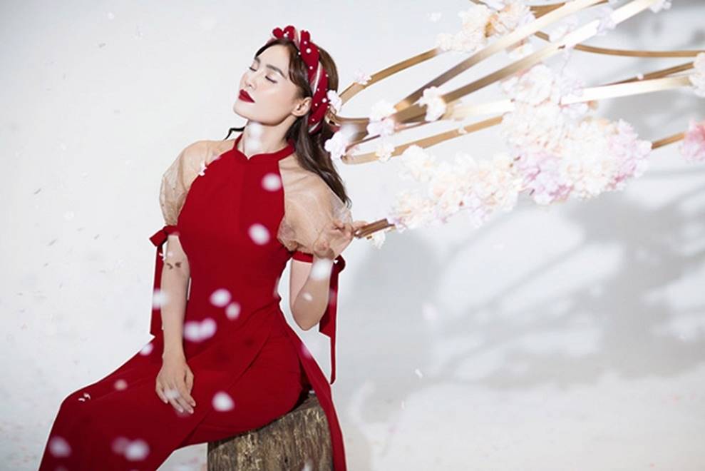 Ninh Dương Lan Ngọc khiến người hâm mộ mãn nhãn với nét đẹp thần tiên đón Tết-8