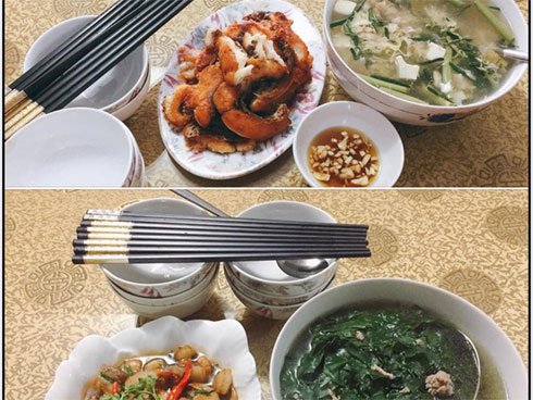 Mâm cơm đã bắt mắt thì chớ, mẹ trẻ còn khiến hội chị em đồng loạt xin bái sư vì bát trứng dằm mắm-4