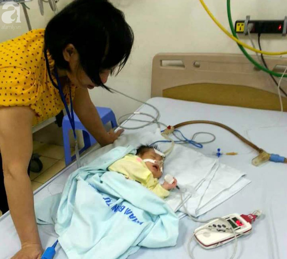 Người cha tật nguyền và con trai hơn 1 tháng mắc bệnh tim bẩm sinh cầu cứu-4