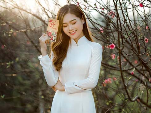 Nữ sinh Việt khiến dân mạng và truyền thông Trung Quốc phát cuồng vì bức ảnh mặc áo dài với mái tóc mây siêu đẹp-7