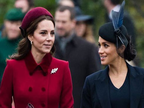 Thêm bằng chứng cho thấy Meghan và chị dâu Kate 