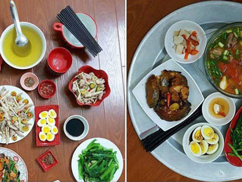 Mâm cơm với món cá khô đạm bạc của mẹ đơn thân lại được chị em khen tíu tít vì nguyên nhân này-3