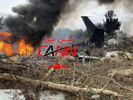 Trượt khỏi đường băng, Boeing-707 của quân đội Iran bốc cháy, chỉ 1 người sống sót