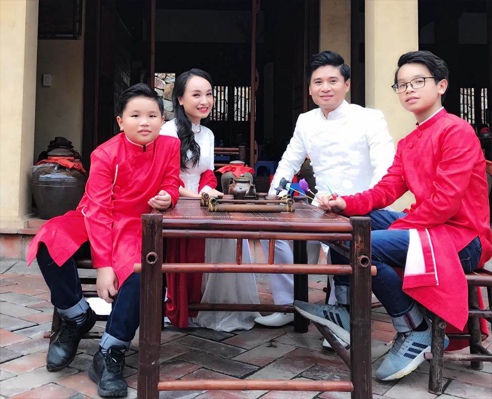 30 tuổi mới kết hôn, chẳng ai ngờ con trai Thị Mầu Thu Huyền giờ lớn bổng không nhận ra-4