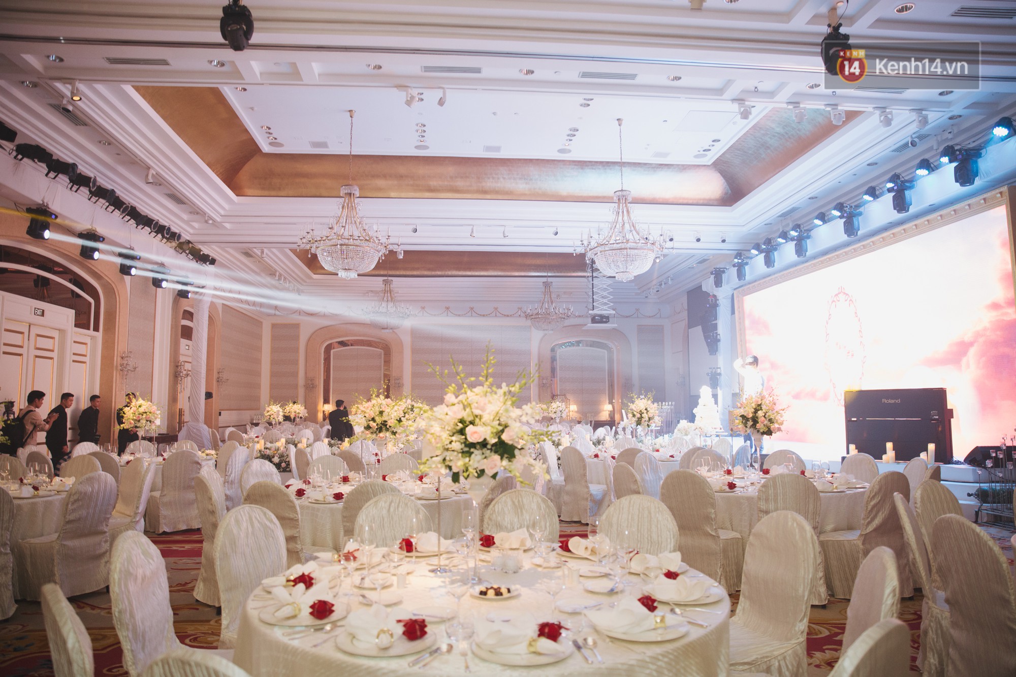 Dù rất hồi hộp, Lê Hiếu vẫn kịp nhắn đến bà xã lời hứa ngọt ngào trong đám cưới-15