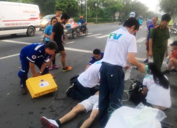 Vận động viên 23 tuổi tử vong ngay trên đường chạy HCMC Marathon 2019-1