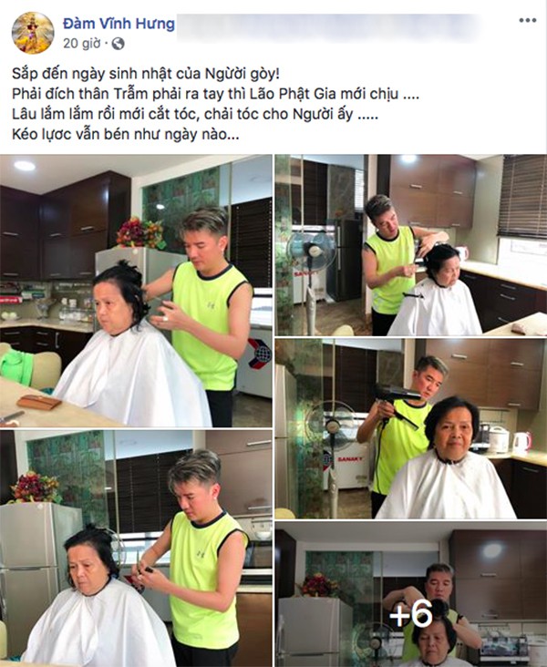 Hành động đặc biệt của Đàm Vĩnh Hưng trước ngày sinh nhật mẹ-1