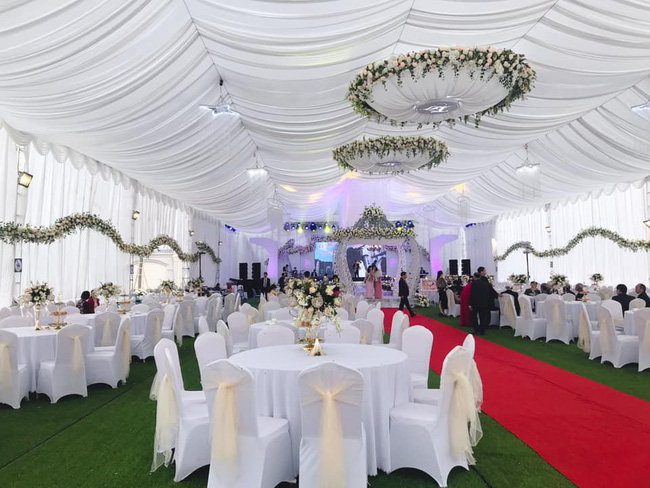 Nhan sắc lộng lẫy, gia thế đáng gờm của cô dâu sống trong lâu đài, đám cưới ngập vàng ở Nam Định-3