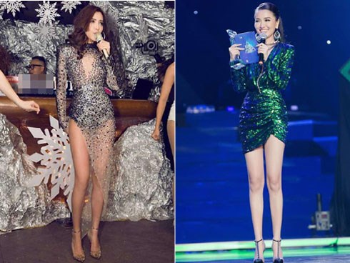 Có một thử thách gọi là 'Đố ai không nhìn vào chân Bích Phương' và gần như 100% đều ngậm ngùi nhận thua cuộc