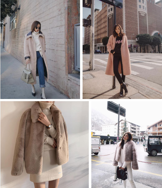 Khi diện áo khoác lông, ranh giới giữa sang trọng và sến sẩm rất mong manh nên các nàng sẽ cần đến 3 tips sau-2