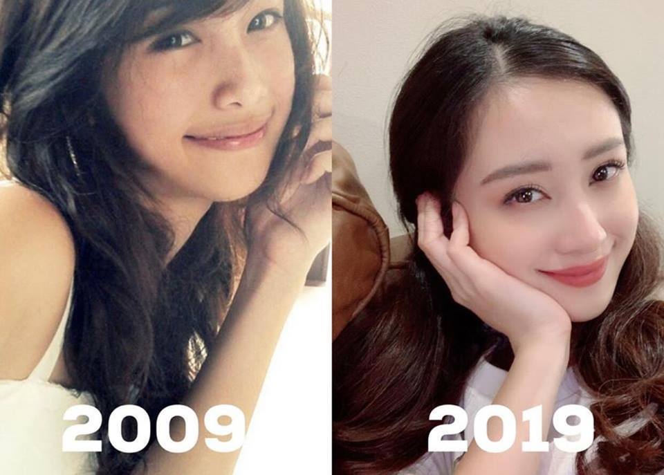 Sao Việt khoe ảnh lột xác theo trào lưu sau 10 năm-6