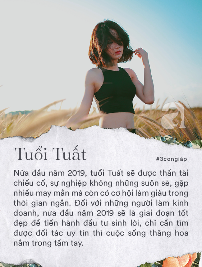 Nửa đầu năm 2019 chính là giai đoạn thăng hoa của 3 con giáp này, may mắn nối tiếp may mắn, tài vận mỗi một ngày tăng một bậc-2