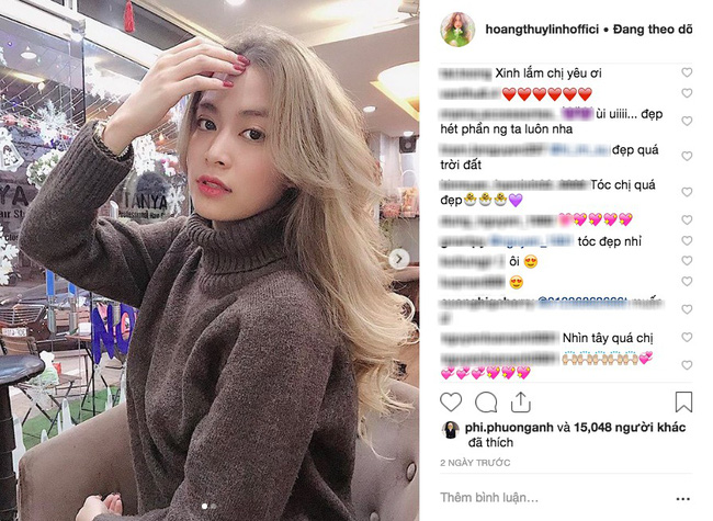 Tết gần kề, Hoàng Thùy Linh đổi hẳn 3 màu tóc, màu nào cũng sang chảnh như gái Tây-3