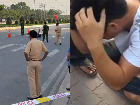 Xót lòng đám tang vợ chồng nghèo chết dưới bánh xe container, bỏ lại 3 con thơ-9