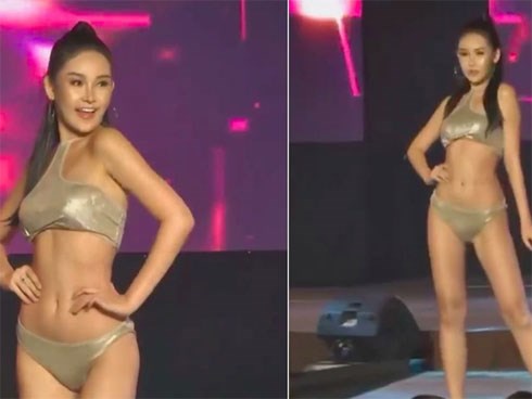 Khoe vòng ba 97 cm, Ngân Anh vẫn trắng tay trước chung kết Miss Intercontinental