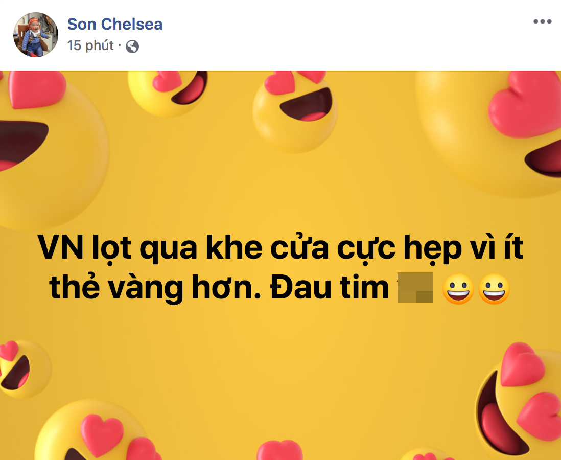 Dân mạng vỡ oà vì đội tuyển Việt Nam lọt qua khe cửa hẹp để vào vòng 1/8 tại Asian Cup-1