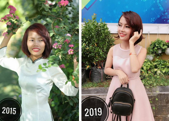 Mẹ đơn thân từng bật khóc vì bị miệt thị ngoại hình tham gia trào lưu 10 năm nhìn lại gây sốc hội chị em-1