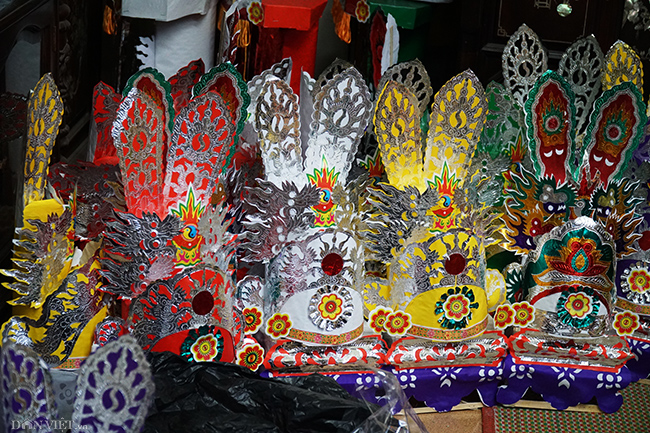 Làng nghề làm vàng mã hối hả chuẩn bị Tết ông Công ông Táo-3