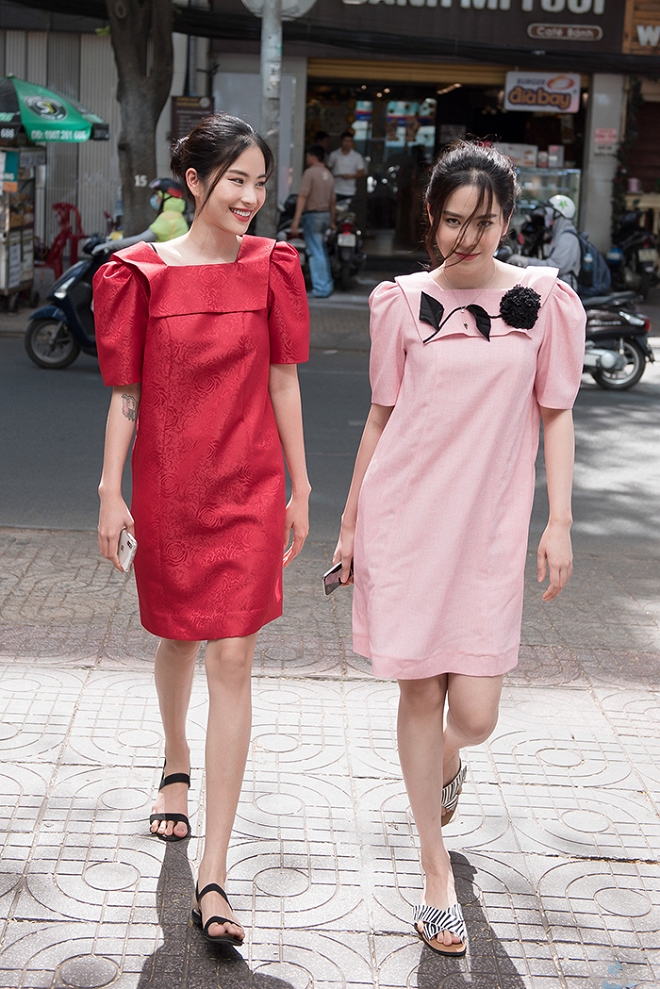 Chị em Nam Anh - Nam Em nắm chặt tay tung tăng xuống phố-2