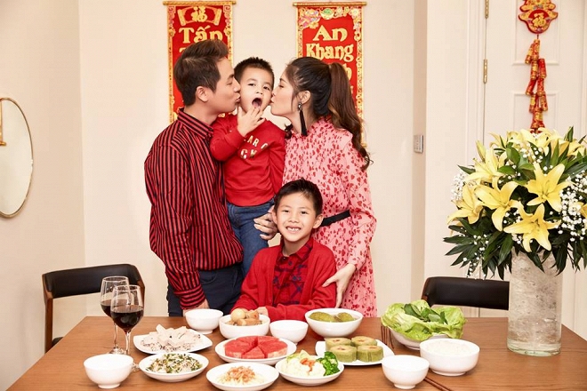 Bộ ảnh đón Tết của gia đình Đăng Khôi: Nhìn thôi cũng đã thấy ấm áp rồi!-3