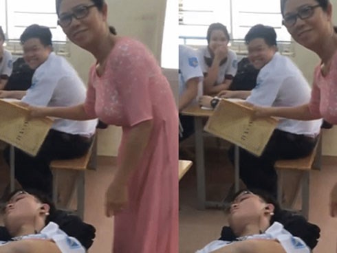 CLIP: Đang ngủ ngon, nam sinh giật mình tỉnh giấc vì chiêu 
