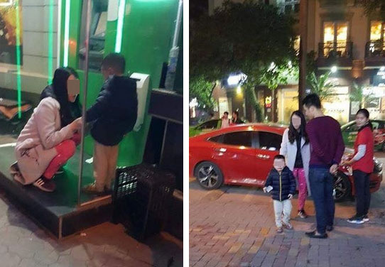 Cộng đồng mạng phẫn nộ với người mẹ trẻ bỏ con ở cây ATM giữa đêm rét, đoán nguyên nhân do cãi nhau với chồng?-1