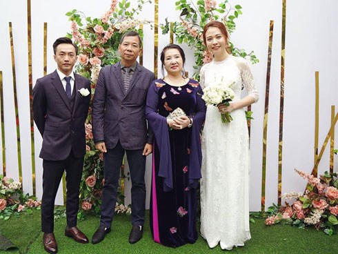 Cường Đô la đã nói điều này với bố mẹ trong lễ ăn hỏi cùng Đàm Thu Trang