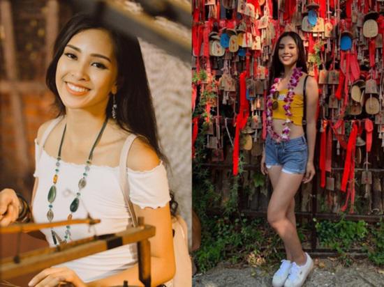 Đăng quang nửa năm, HH Tiểu Vy lộ sở thích độc, lạ: nghiện mặc quần ngắn, váy xẻ ngực và...-4