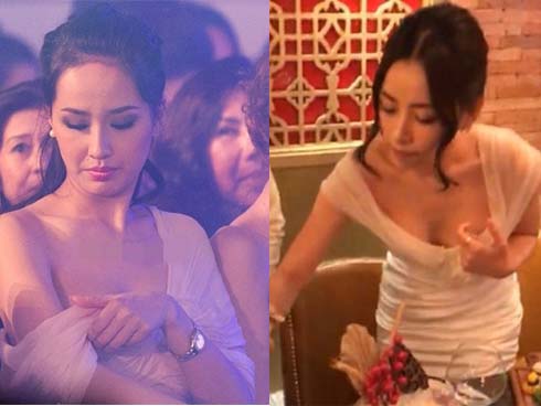 Mặc cả set đồ bó sát màu nude, Mai Phương Thuý khiến không ít người giật mình nhè nhẹ-4