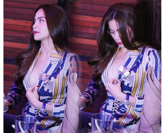 Váy áo rộng cổ, xẻ cao khiến Chi Pu, Mai Phương Thúy... bối rối-16