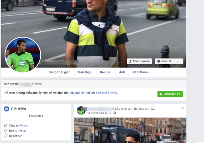 Nghĩ bị xử ép, CĐV Việt Nam tiếp tục dùng những từ ngữ thô tục với facebook trọng tài người Iran-1