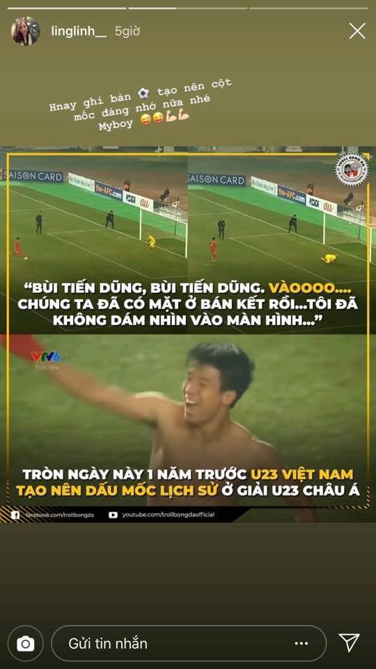 Hóa ra trước khi Tư Dũng ra sân, bạn gái anh chàng đã có lời tiên tri chuẩn không cần chỉnh thế này-3