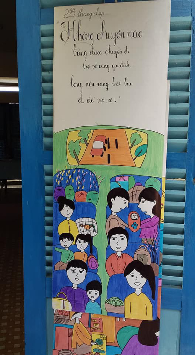 Lớp học trang hoàng đón xuân quá đẹp mắt khiến mọi người phải thốt lên: Tết về thật rồi!-9