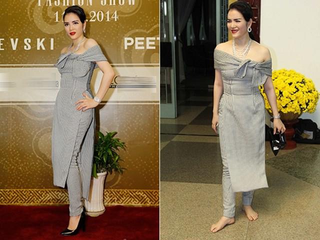 Bình thường sang chảnh, kiêu kỳ, sao Việt khiến fan cười xỉu” trước ảnh mang dép kẹp cực bá đạo-8