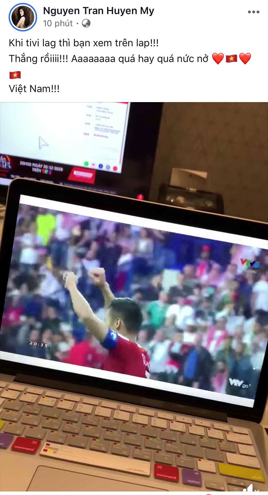 Dàn Hoa hậu, Á hậu đau tim, vỡ oà khi Việt Nam thắng Jordan-3