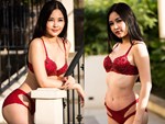 Lê Âu Ngân Anh lộ nội y khi livestream và tiết lộ bệnh tình gây khó khăn khi thi bikini-4