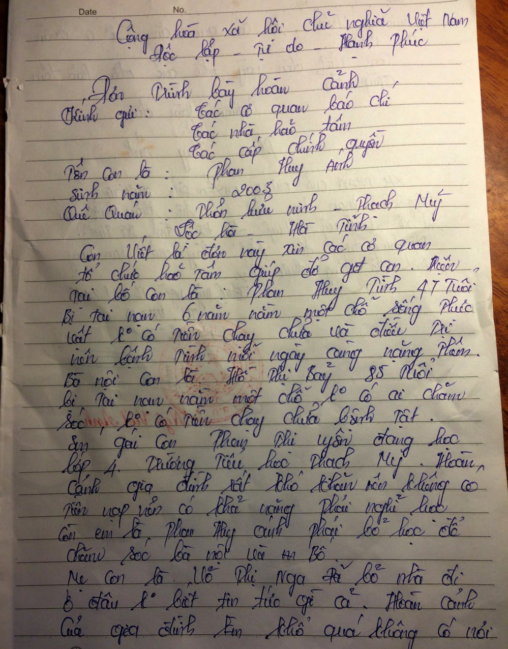 Xót xa cảnh cha bệnh nằm liệt giường, mẹ bỏ đi khiến 2 con nguy cơ thất học-2