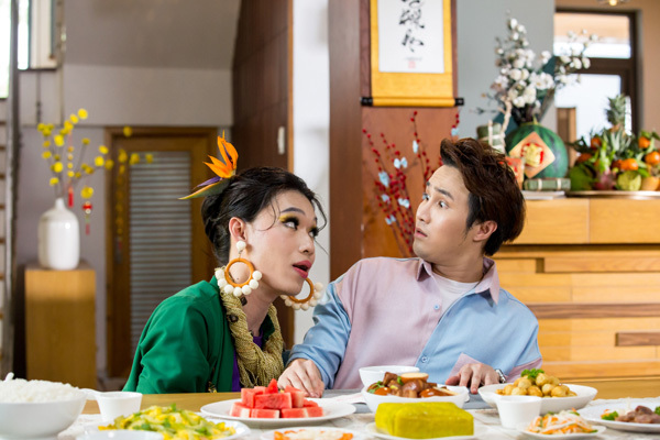 ‘Bùa ăn’ của Quang Trung - Huỳnh Lập chiếm sóng showbiz-1