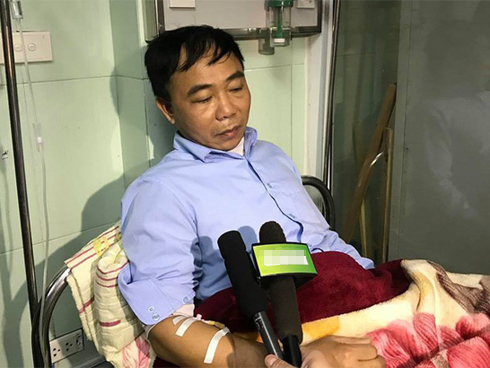 Phó bí thư xã đầu rớm máu kể xe tải tông tử vong 8 cán bộ-6