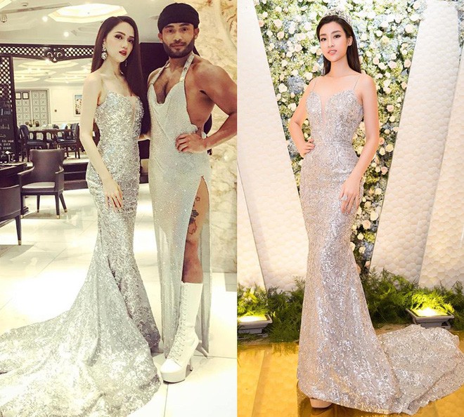 Năm lần đụng hàng là năm lần Đỗ Mỹ Linh - Hương Giang Idol hack não fan xem ai mặc đẹp hơn-7