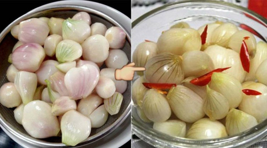 Đầu bếp nổi tiếng tiết lộ bí kíp muối dưa hành không nổi váng trắng, giòn ngon đặc biệt cho ngày Tết-3