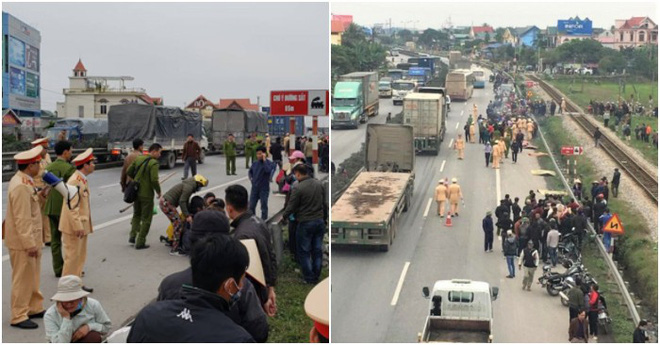 Vợ lái xe tải tông chết 8 người ở Hải Dương xin đến từng nhà nạn nhân xin lỗi-1