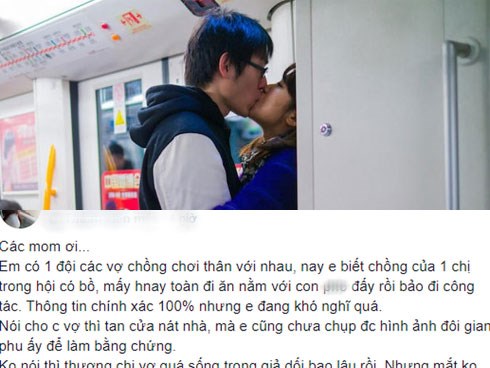 Biết rõ chồng của bạn mình có bồ, mẹ trẻ băn khoăn nên nói hay im lặng, tư vấn của hội chị em gây choáng