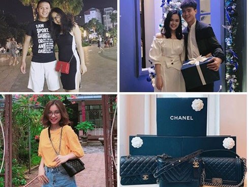 Bóc giá loạt hàng hiệu 'chất như núi' của hai cô bạn gái cầu thủ Duy Mạnh, Quang Hải: Ai 'mạnh' hơn?