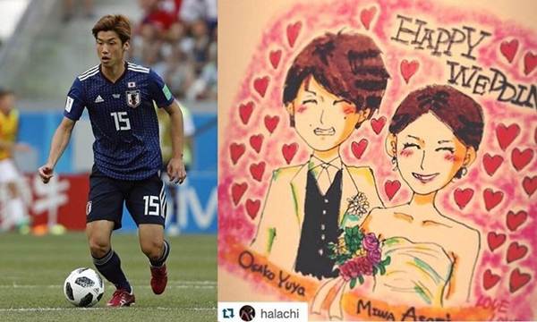 Chân dung siêu mẫu sở hữu cầu thủ đá hay nhất tuyển Nhật Bản-1